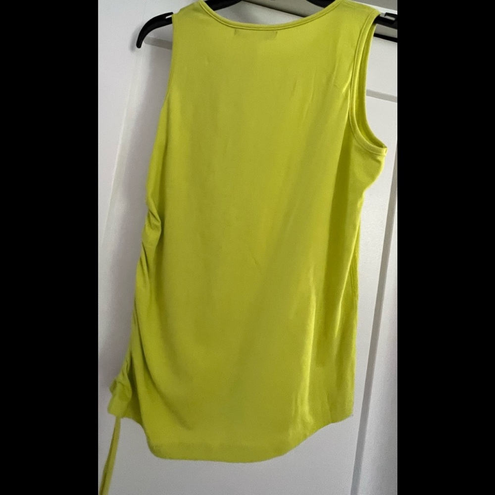 NWT Asymmetrical Ruched Top - Picture 2 of 4